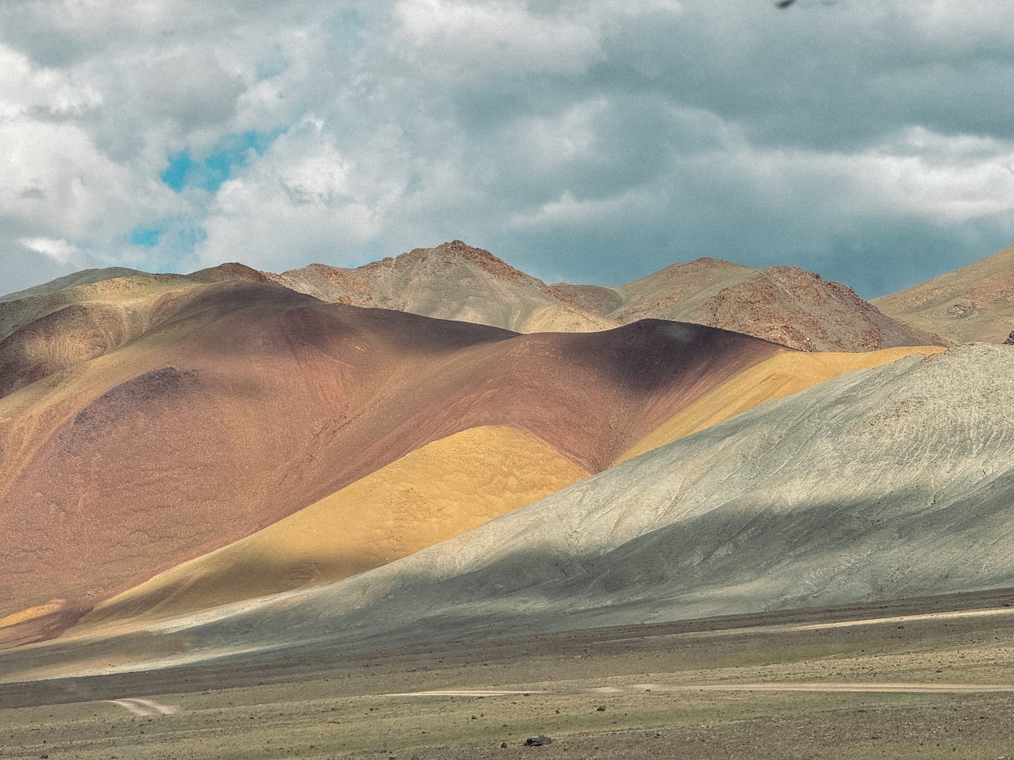 brown desert mountains altai mountain range