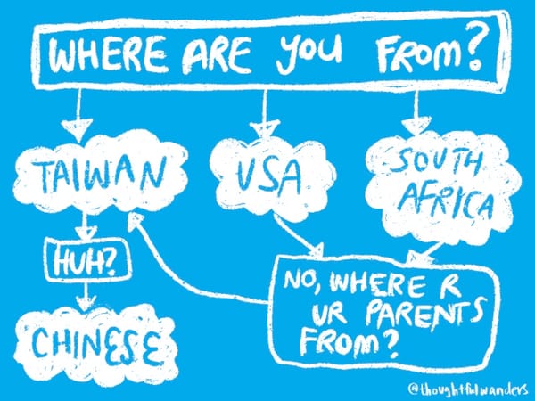 The complexities behind a simple question: "where are you from?"