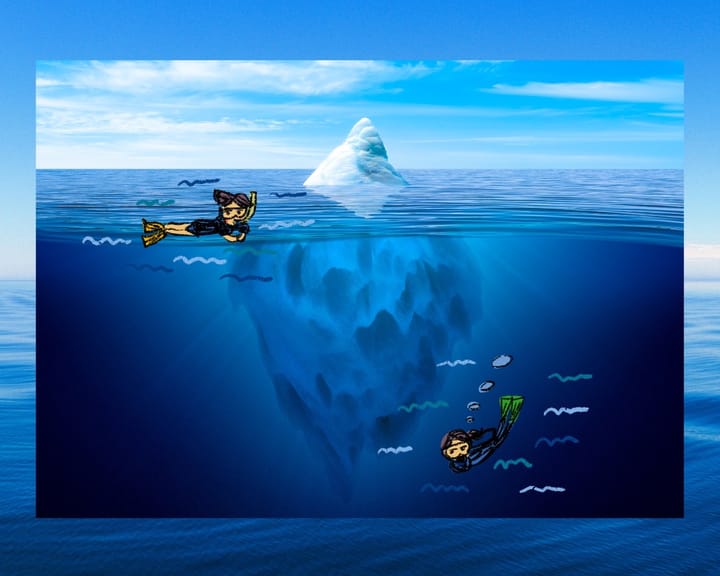 Long term travel & nomadic living vs. being rooted in one place in relation to “the cultural iceberg”