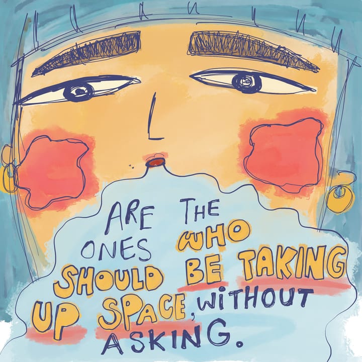 drawings from 2021; on being an asian american woman